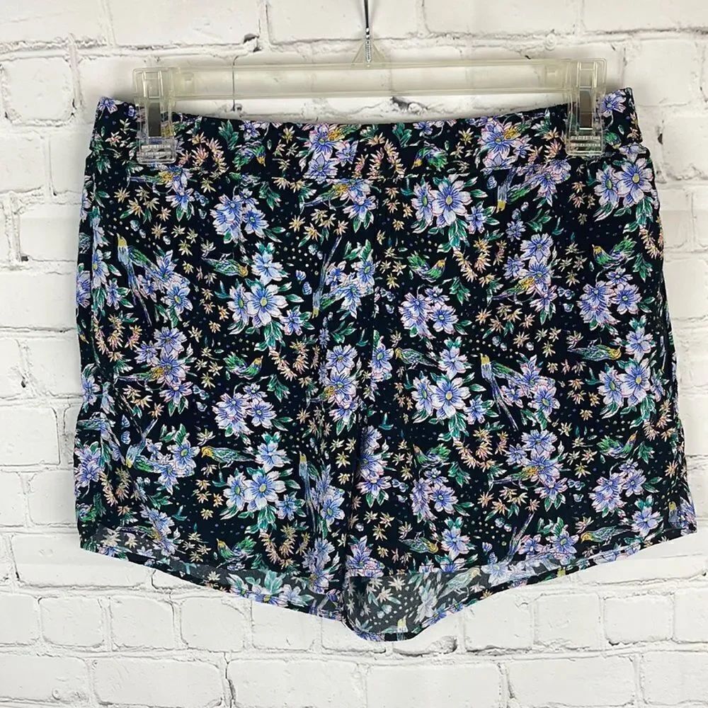 Anthropologie Ett Twa Floral Shorts